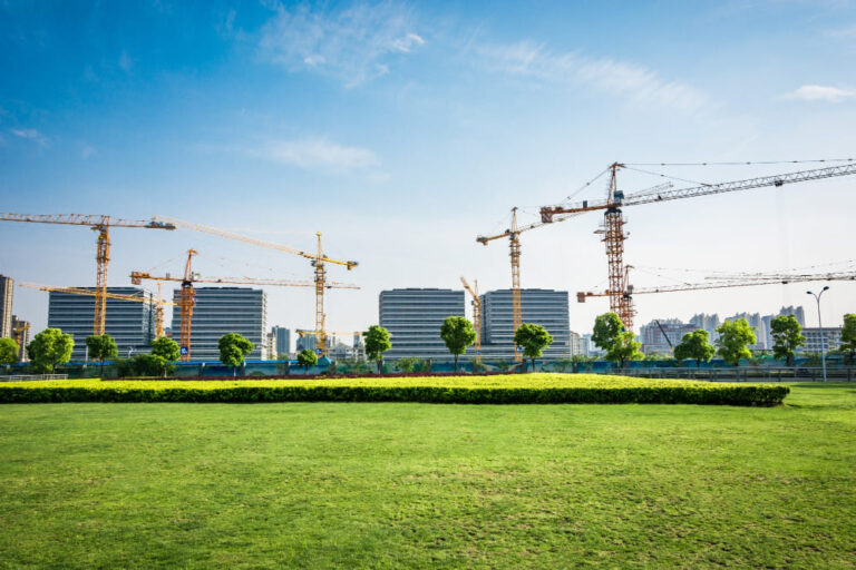 paisaje de la construccion